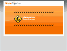 Tablet Screenshot of playafrica.com